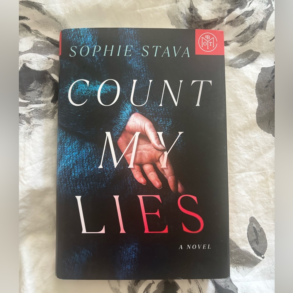 Count My Lies Black Novel by Sophie Stave hardcover